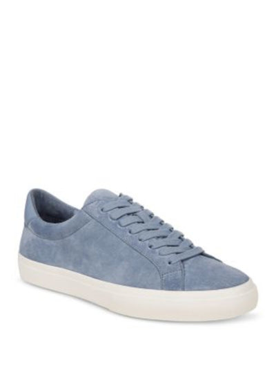 VINCE. Mens Blue Padded Fulton Round Toe Lace-Up Leather Sneakers Shoes 9-9.5