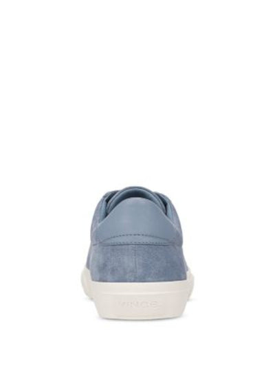 VINCE. Mens Blue Padded Fulton Round Toe Lace-Up Leather Sneakers Shoes 9-9.5
