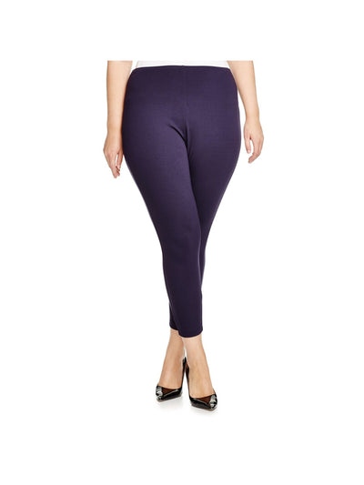 LYSSE Womens Stretch Back Leg Seams With Zipper Pull Skinny Leggings