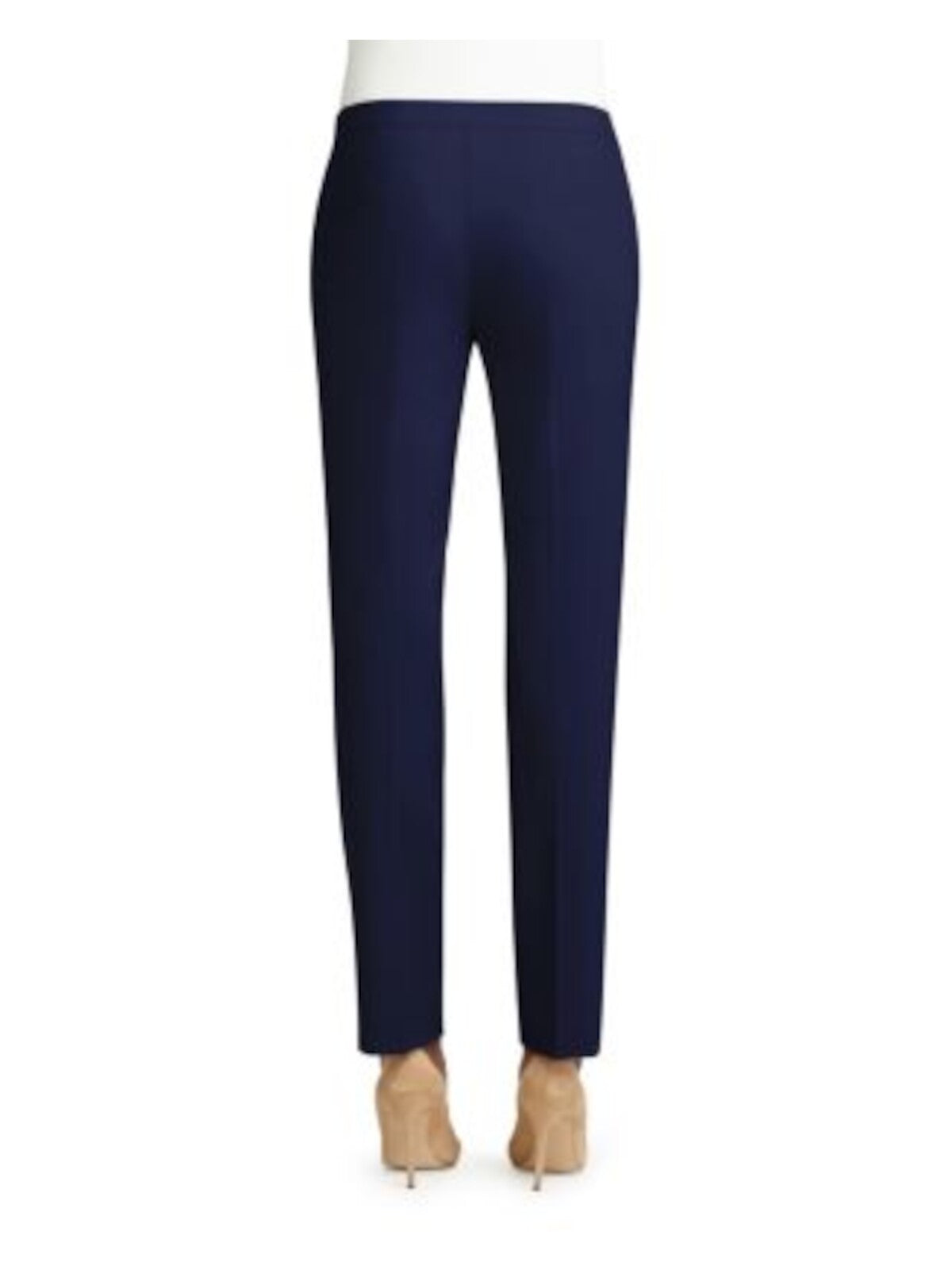 LAFAYETTE 148 NEW YORK Womens Navy Zippered Wear To Work Straight leg Pants 0