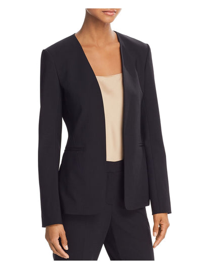 THEORY Womens Black Evening Bolero Jacket 12