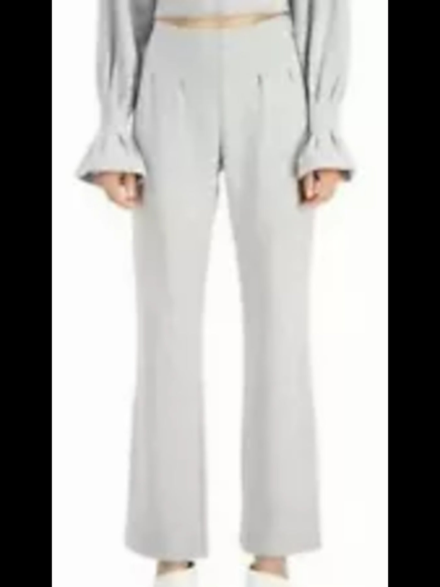 INC Womens Gray Pleated Sweatpants Flare Pants XL