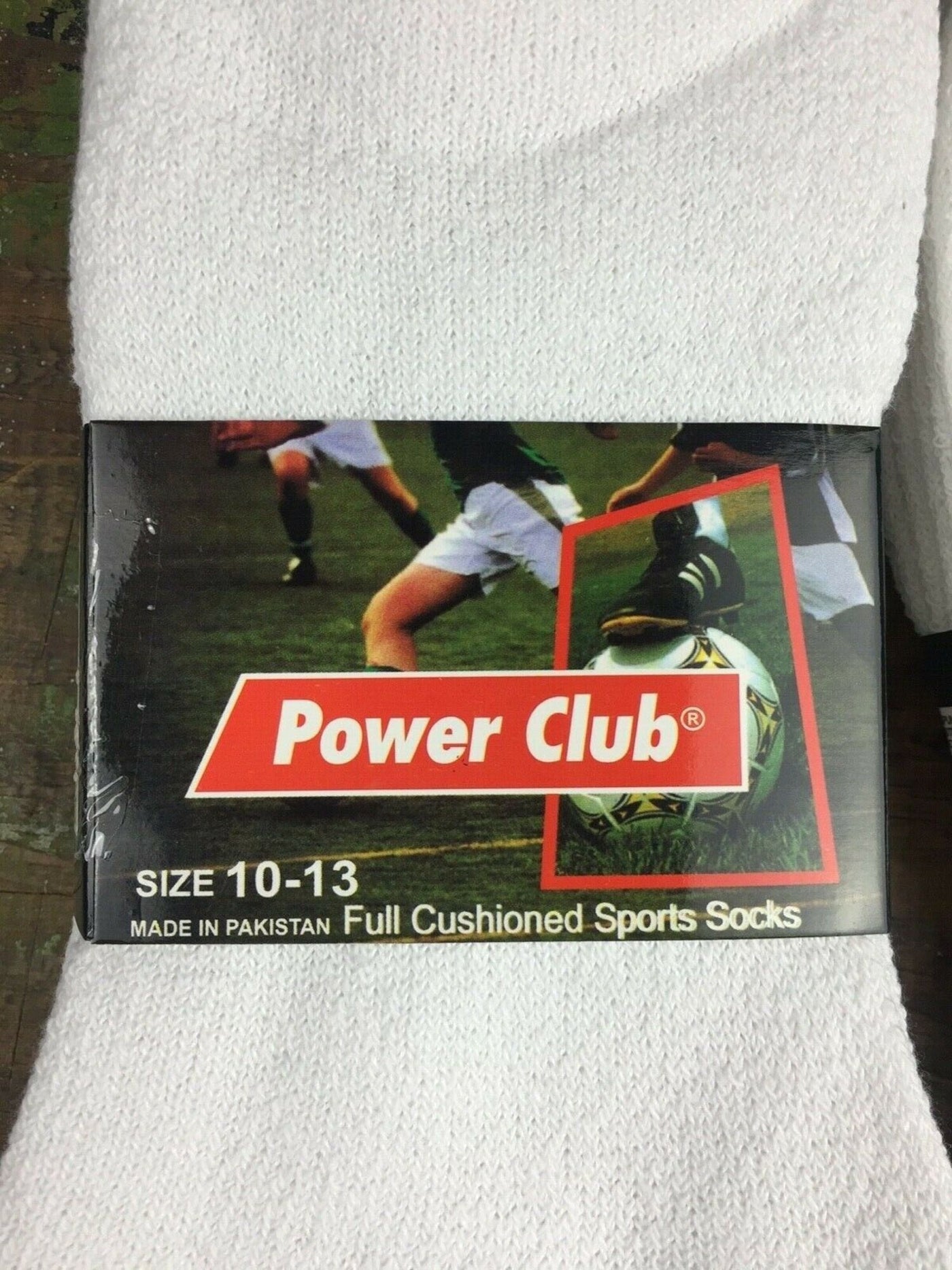 POWER CLUB 2 Pack White Solid Athletic Quarter Socks 10-13