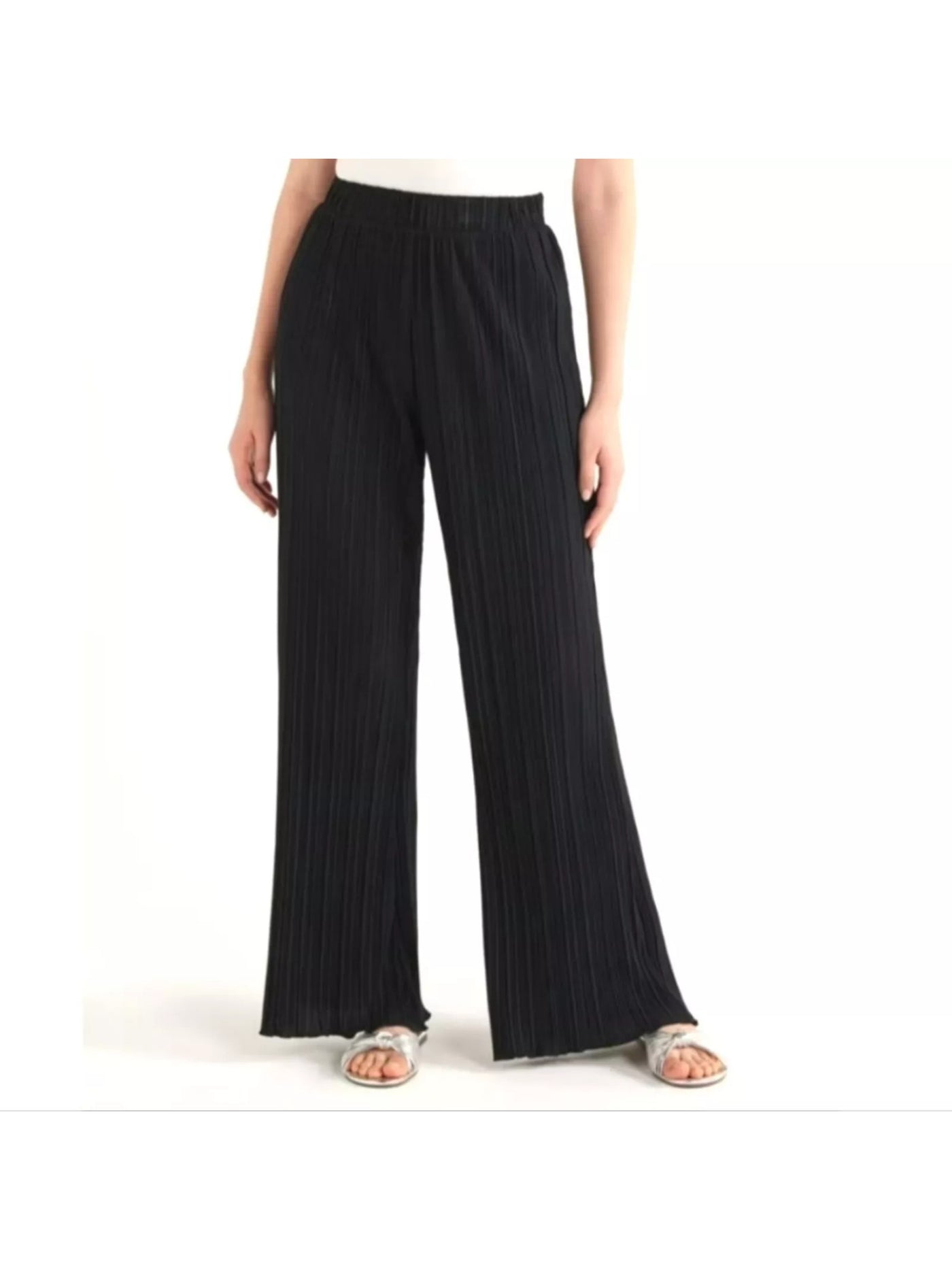 SCOOP Womens Black Wide Leg Pants M