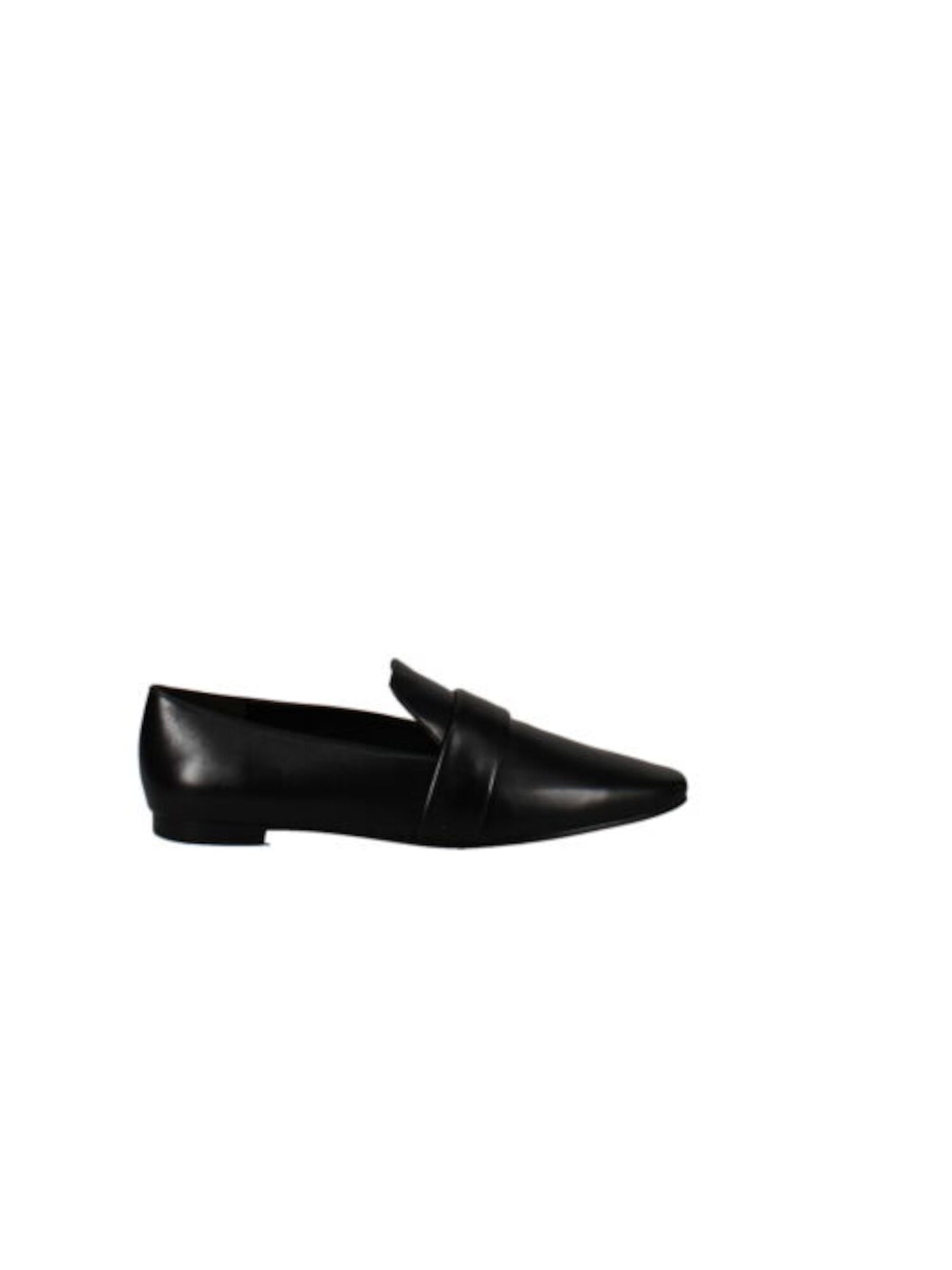 via spiga dress shoes VIA SPIGA Womens Black Padded Adaline Square Toe Block Heel Slip On Le – Bobbi + Bricka