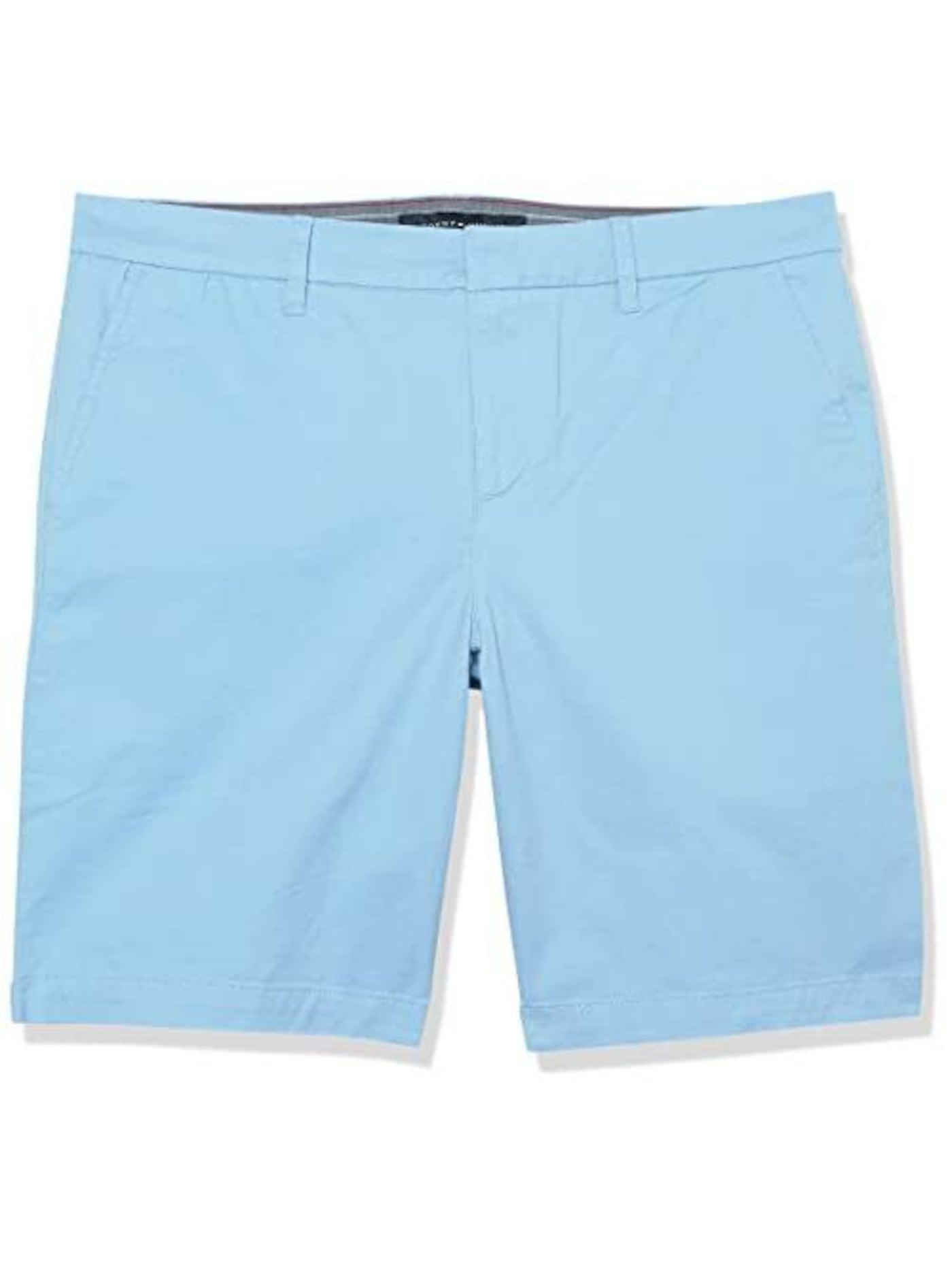 TOMMY HILFIGER Womens Blue Pocketed Zippered Hook And Bar Closure Shorts Shorts 16