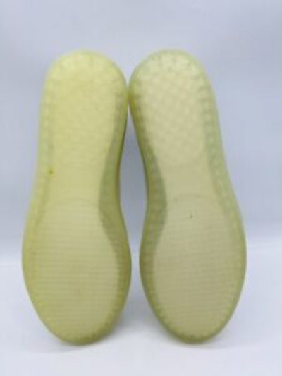 ALLSAINTS Mens White Distressed Comfort Alton Round Toe Platform Lace-Up Leather Athletic Sneakers Shoes