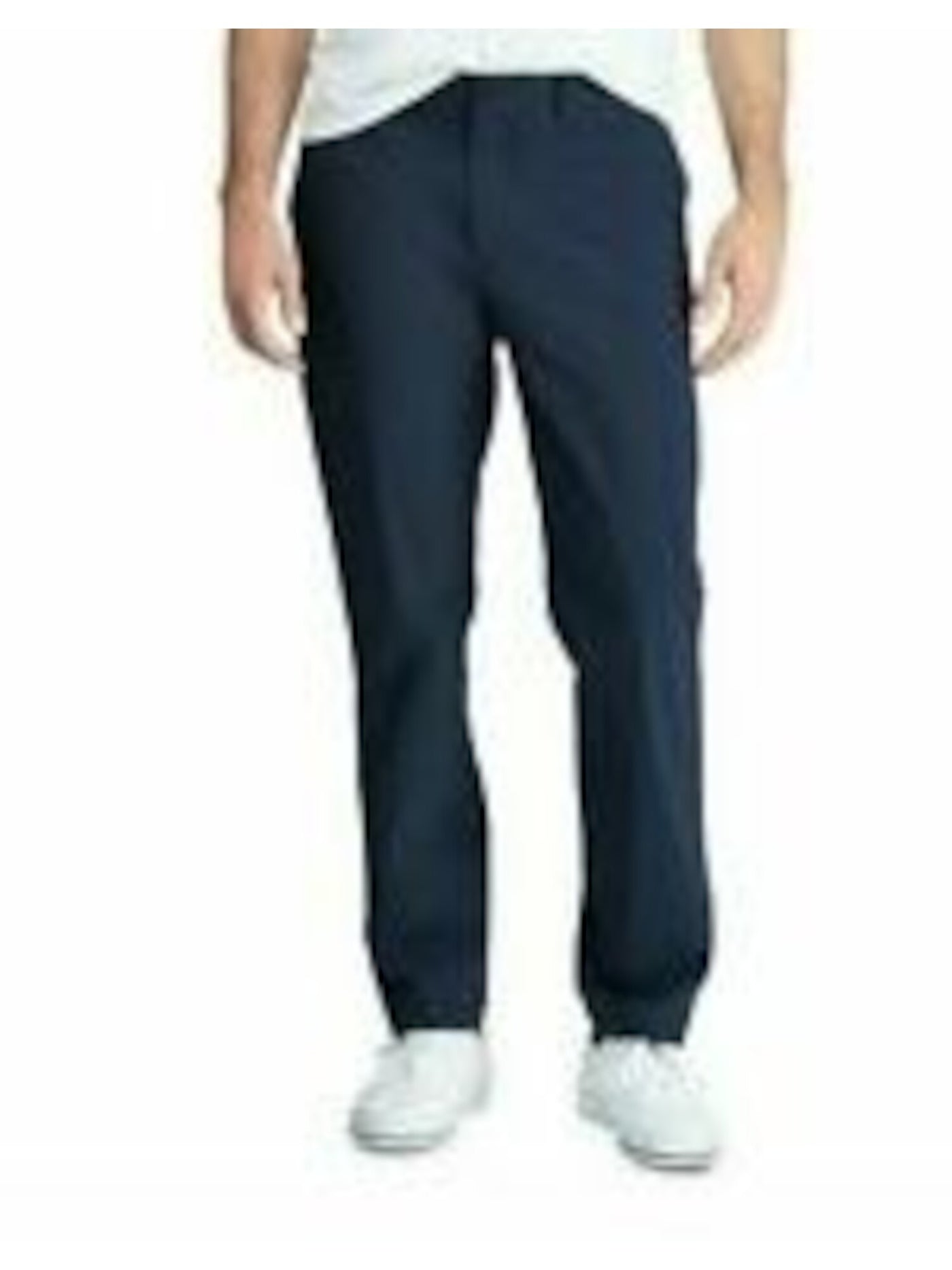 TORIN OPIFICIO Mens Teal Straight Leg, Classic Fit Cotton Blend Chino Pants 50