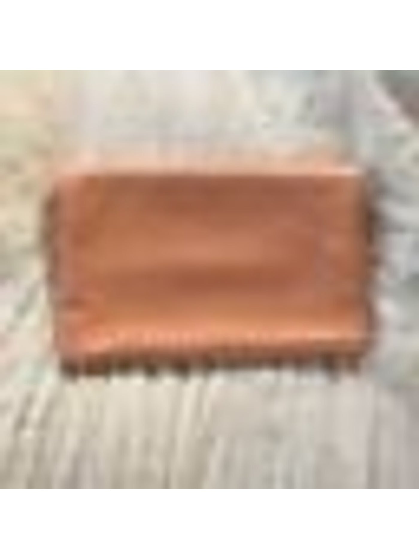 Clare V Women's Pink Leather Strapless Clutch Handbag Purse