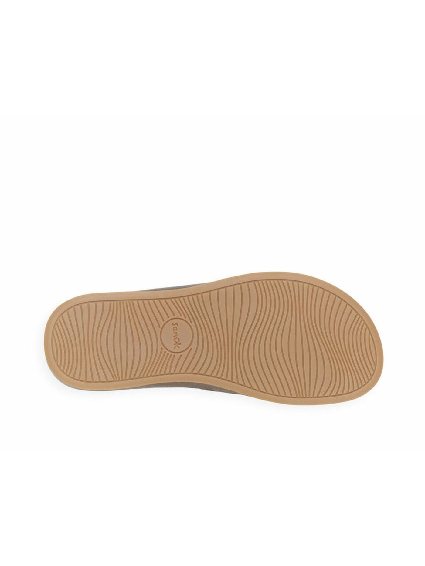 SANUK Mens Brown Cushioned Comfort Cosmic Yoga Mat Round Toe Wedge Slip On Flip Flop Sandal