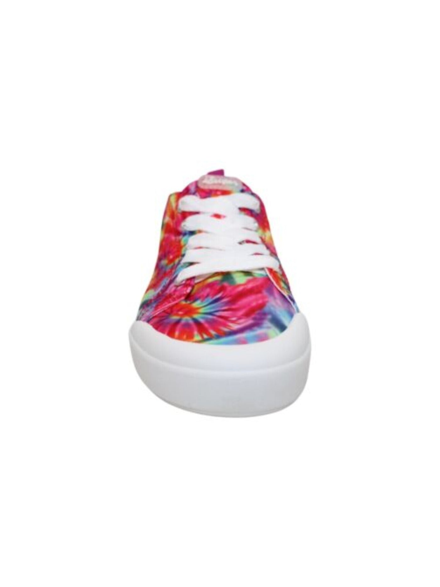 SUGAR Womens Pink Tie Dye Cushioned Festival Round Toe Platform Lace-Up Athletic Sneakers Shoes 10 M