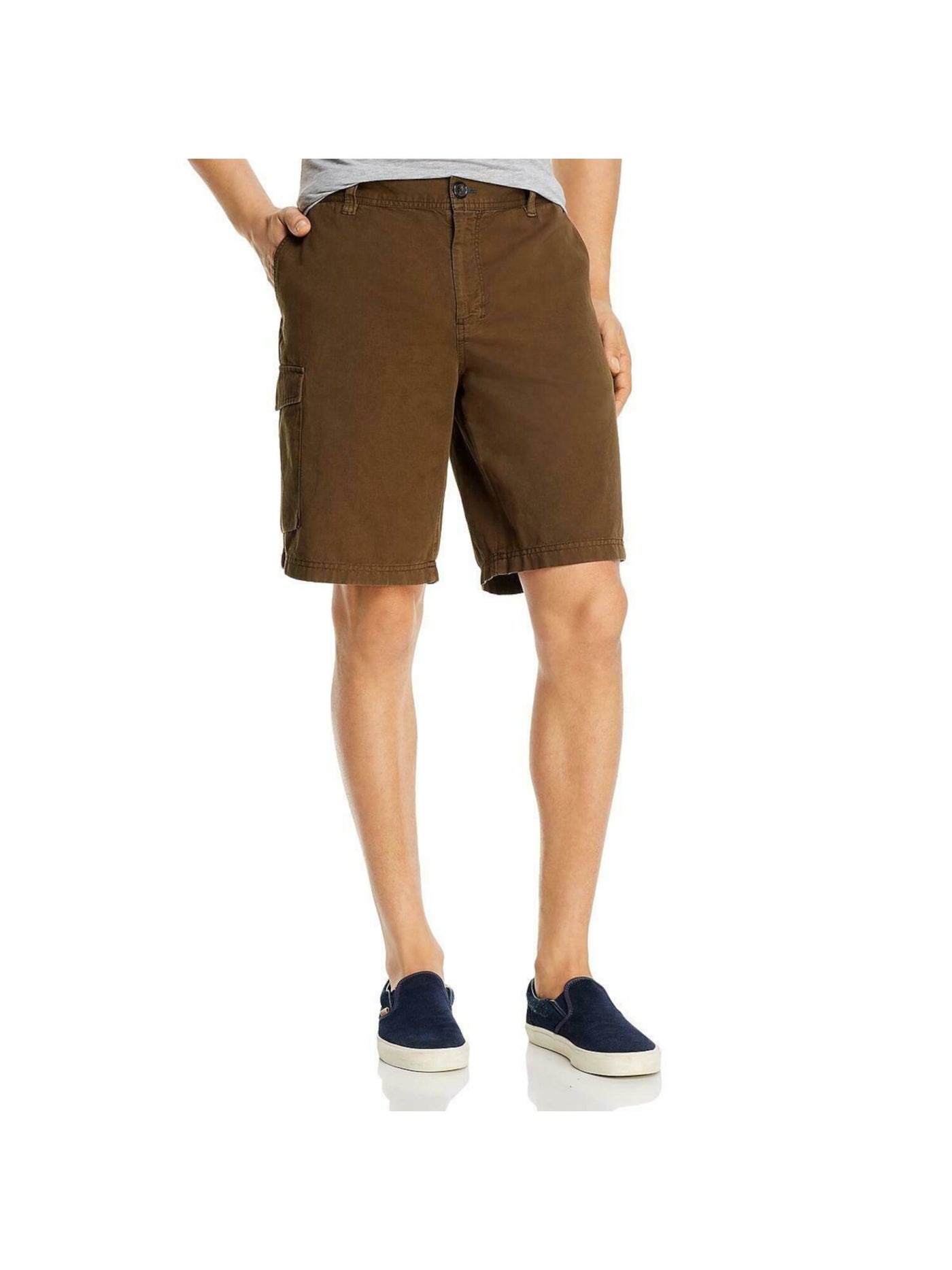 PAUL SMITH Mens Green Regular Fit Shorts 30R