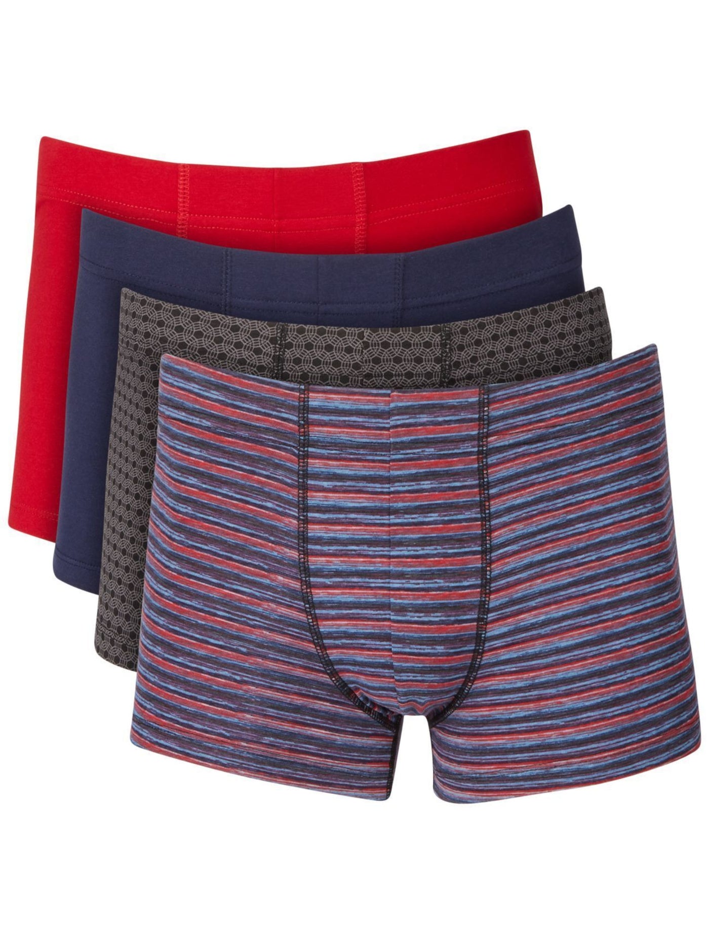 ALFANI Intimates Red Trunk Underwear S