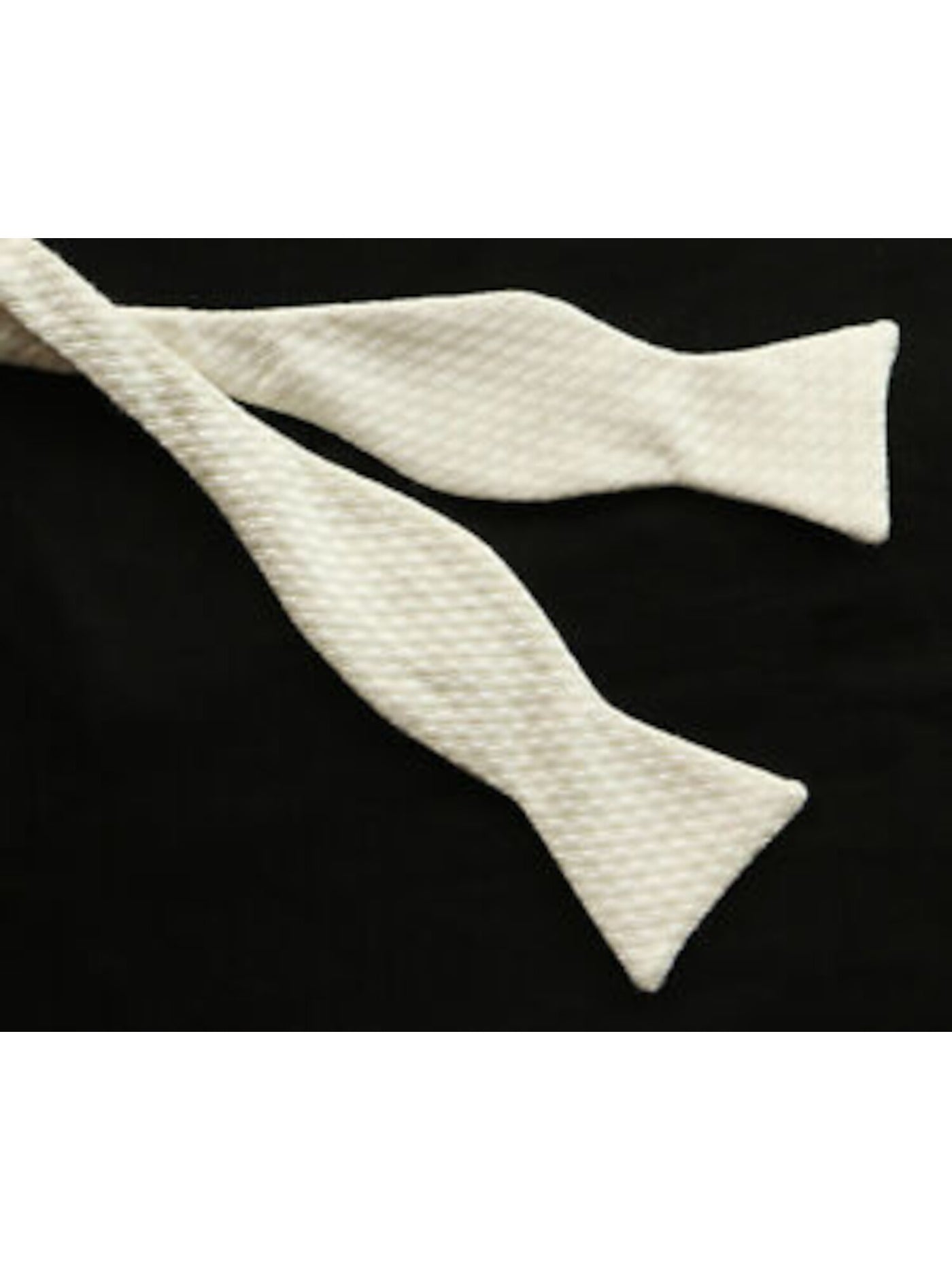 The Mens store Mens Beige Abstract Print Bow Tie