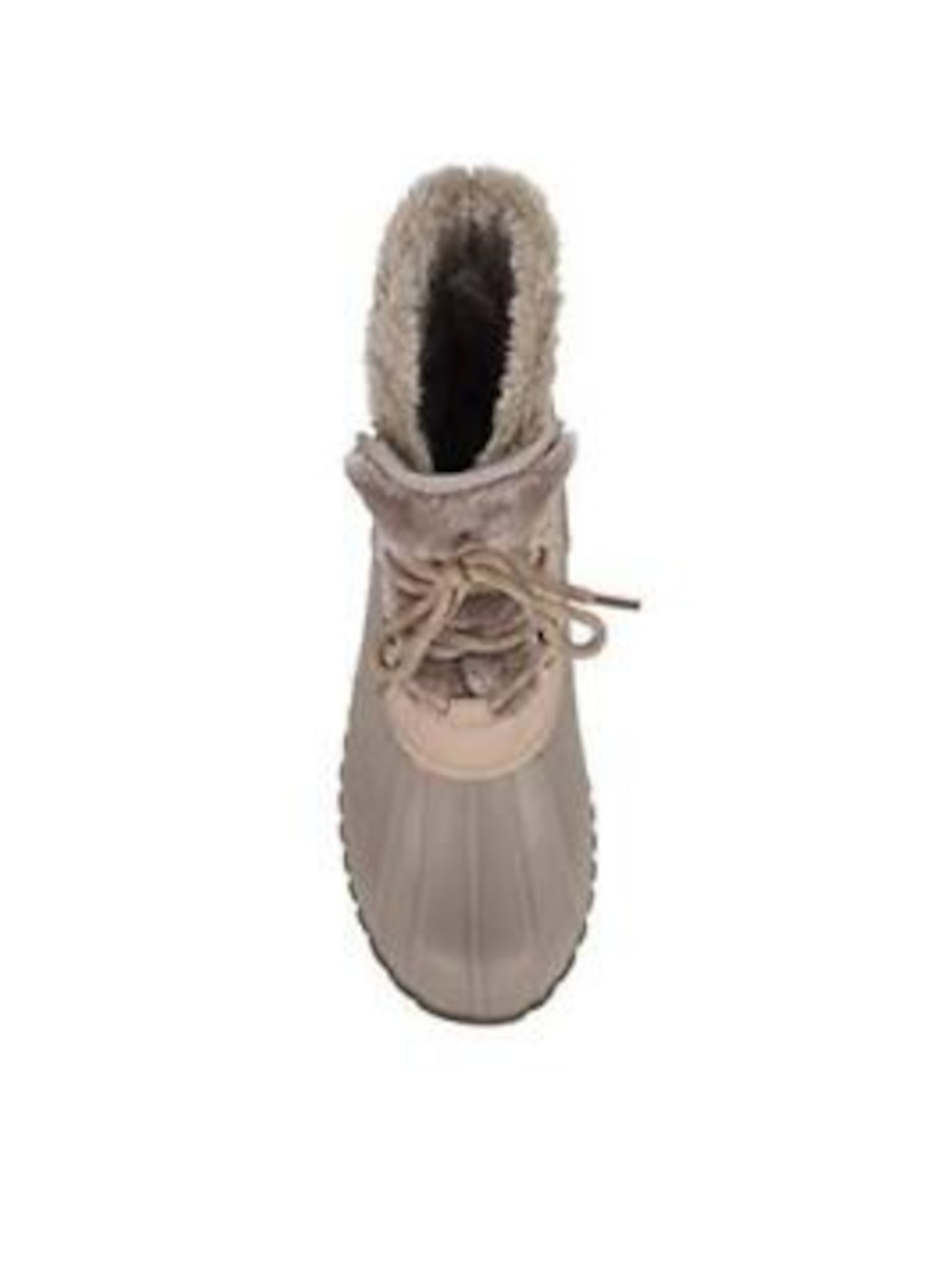 BARETRAPS Womens Light Pink Button Detailing Breathable Comfort Water Resistant Flash Round Toe Lace-Up Duck Boots 6 M