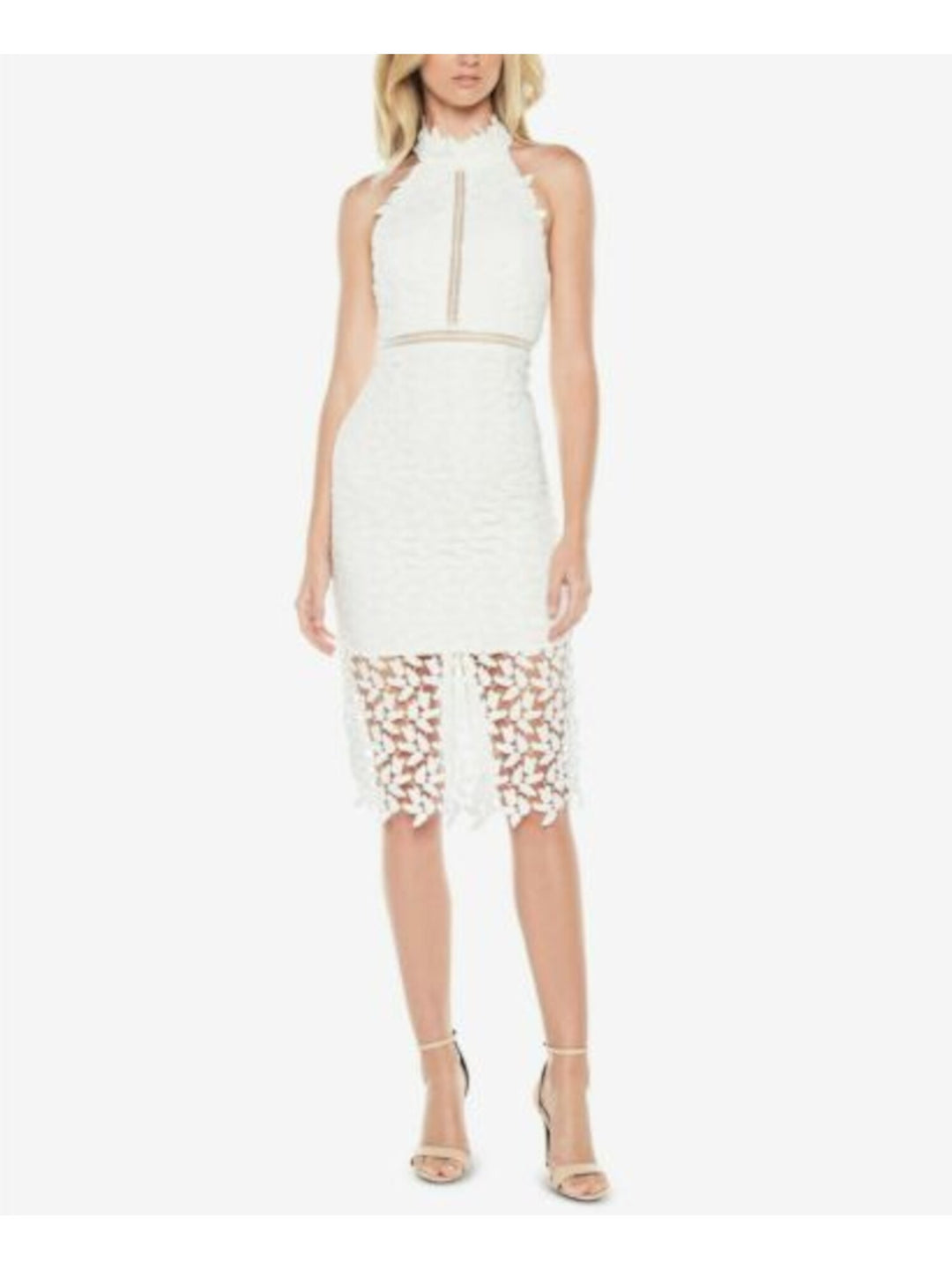 Bardot Gemma Lace Sheath Dress - Black