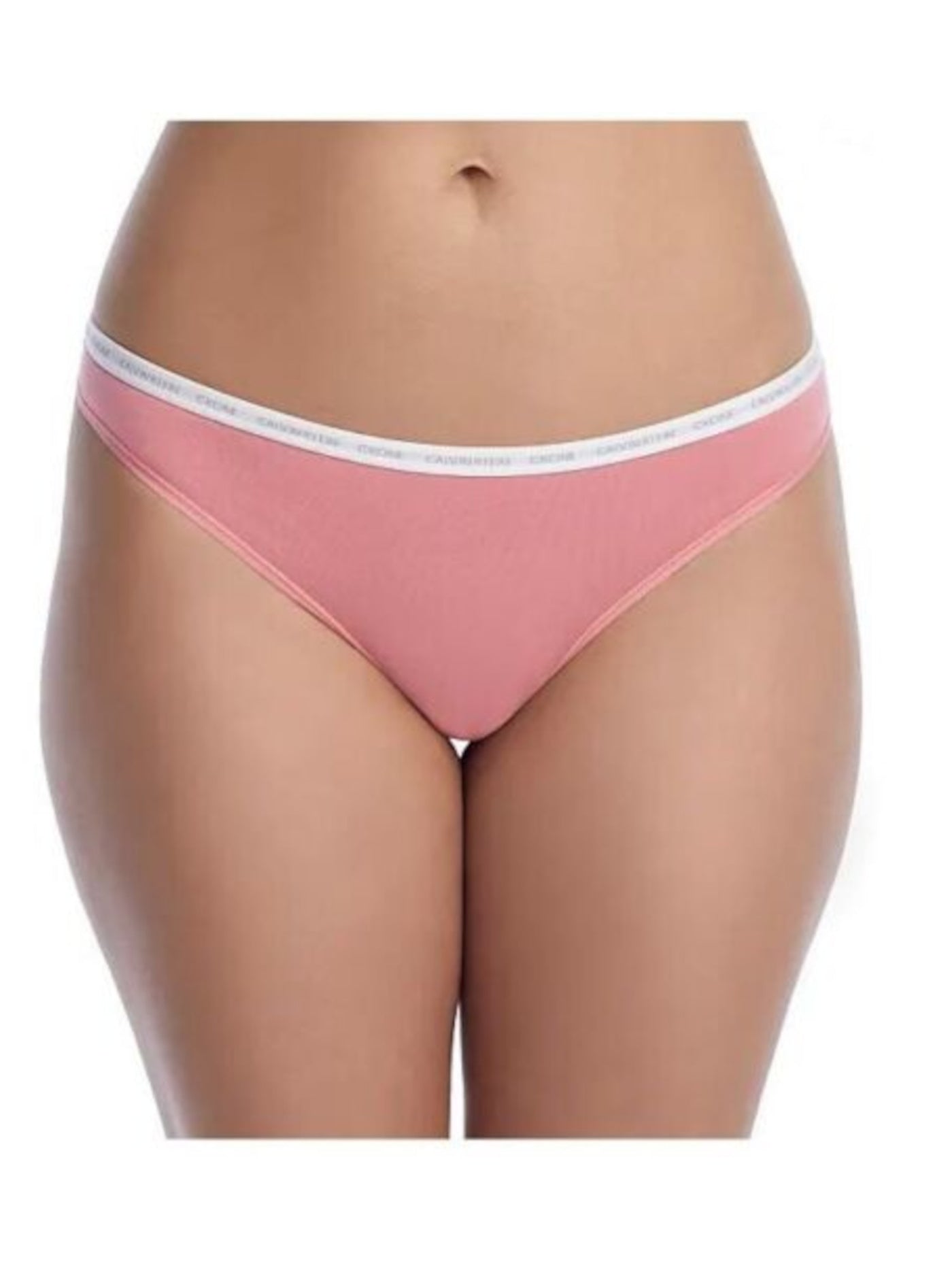 CALVIN KLEIN Intimates Pink Cotton Blend Extra Soft Thong Underwear XL