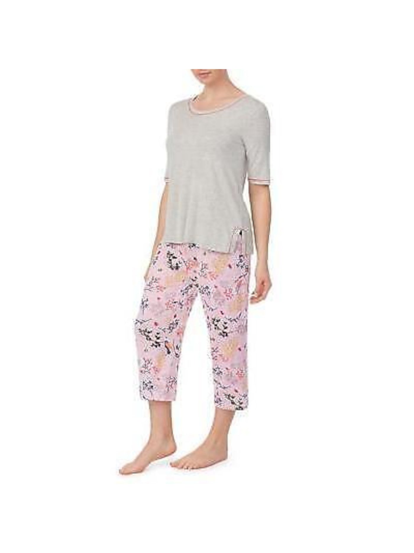 CUDDL DUDS Intimates Pink Capri Sleep Pants Juniors S