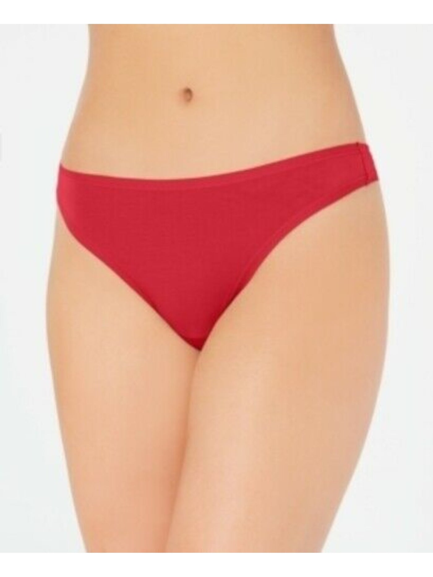 CHARTER CLUB Intimates Red Solid Everyday Thong Size: M