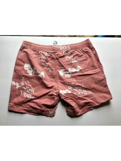 ZGY DENIM Mens Coral Drawstring, Printed Classic Fit Shorts XL