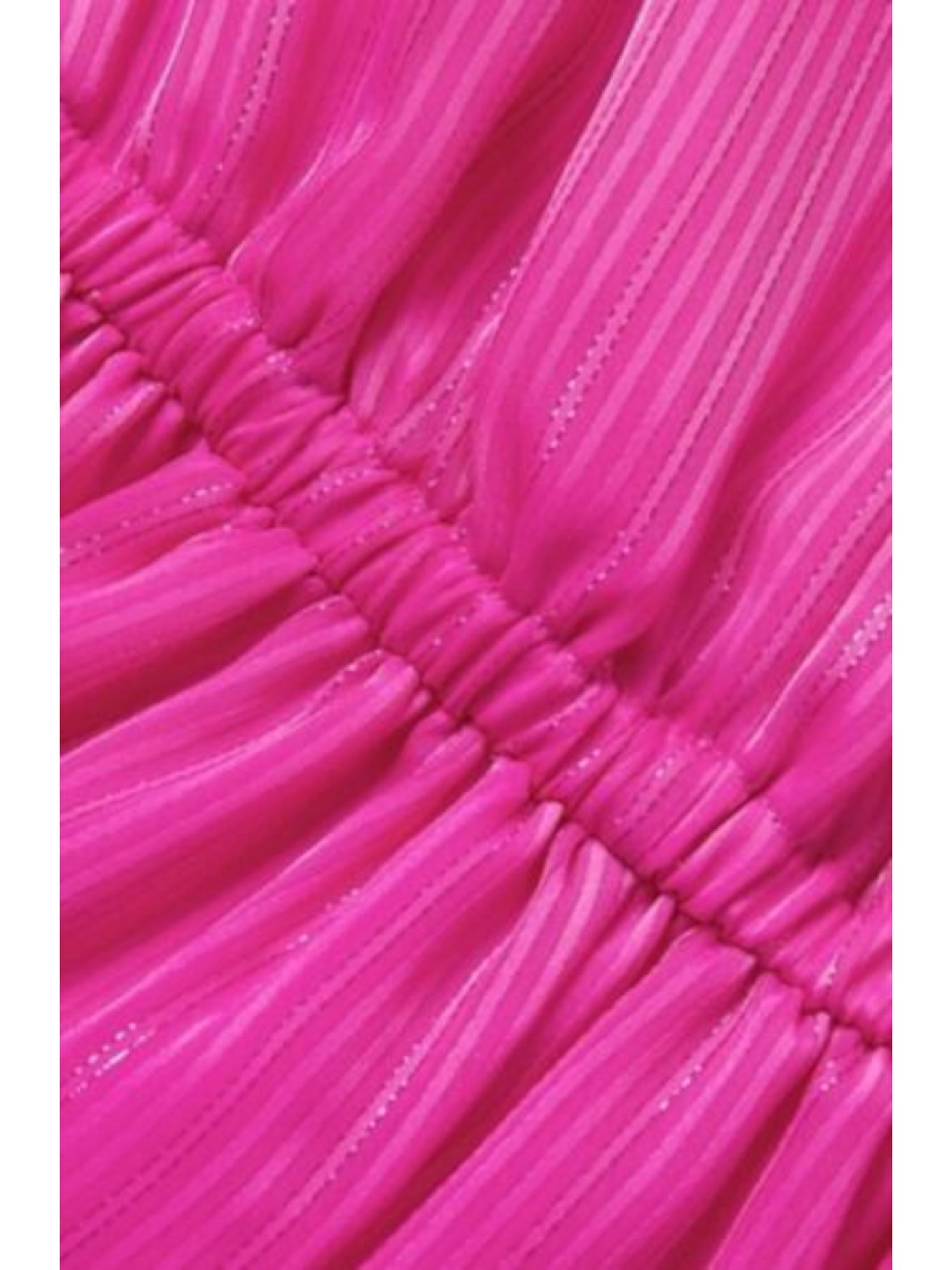 MICHAEL KORS Womens Pink Tie Sheer Keyhole Closure Grommets Hi-lo Cap Sleeve Round Neck Below The Knee Wear To Work Fit + Flare Dress