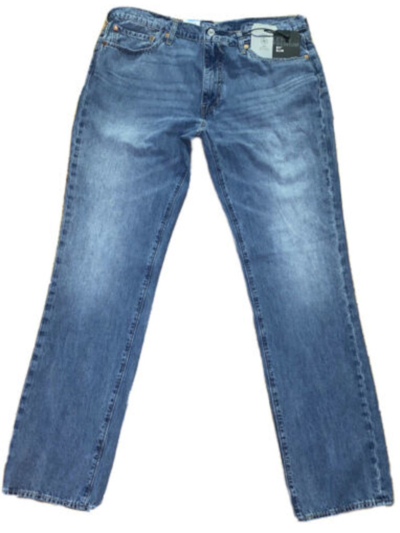 LEVI'S Mens Blue Stretch, Slim Fit Cotton Blend Denim Jeans W30/ L32