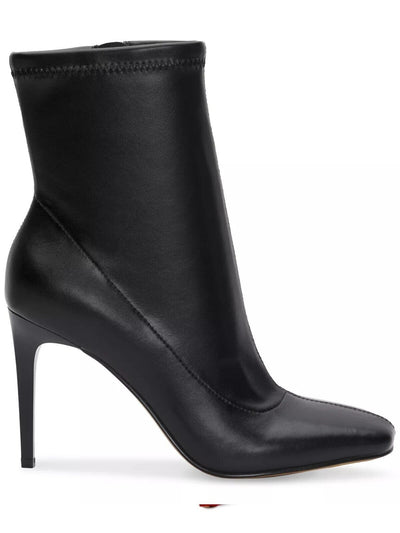 INC Womens Black Comfort Stretch Vidalia Square Toe Stiletto Zip-Up Dress Booties 5.5 M