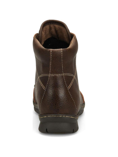 BOC Womens Brown Removable Cushioned Footbed Alyssa Round Toe Wedge Lace-Up Booties 7.5 M