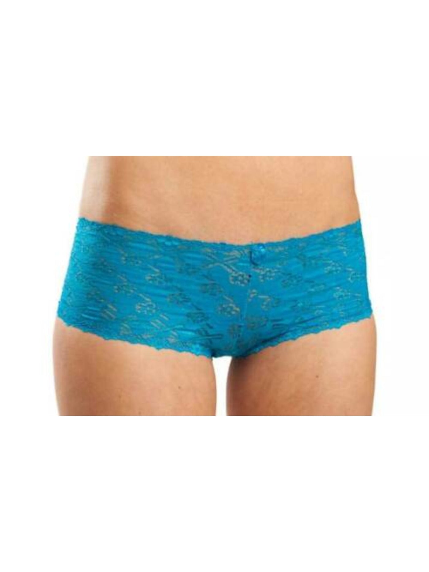 MAMIA Intimates Blue Floral Romantic Boy Short Underwear M