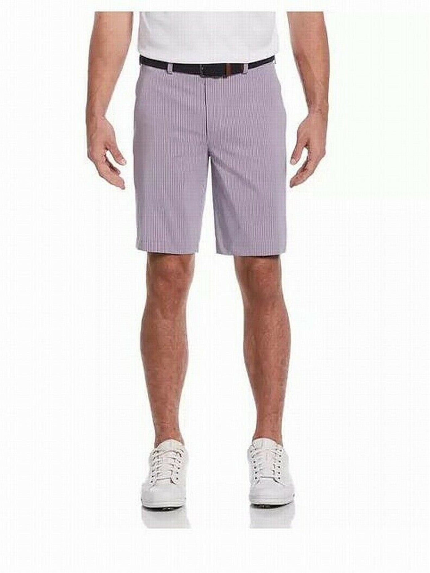 HYBRID APPAREL Mens Pink Straight Leg, Classic Fit Stretch Shorts 40