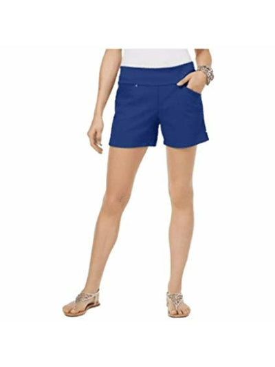 INC Womens Blue Pocketed Shorts 4