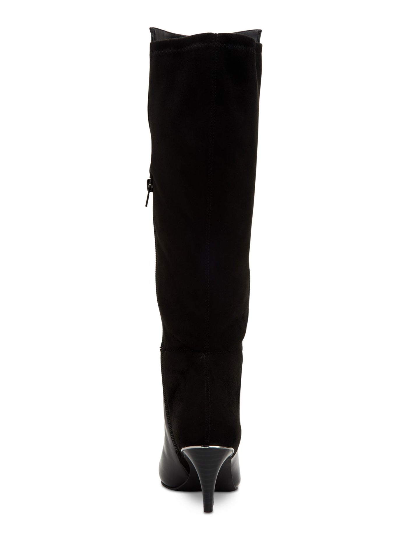 ALFANI Womens Black Arch Support Cushioned Hakuu Almond Toe Kitten Heel Zip-Up Heeled Boots 7 M WC