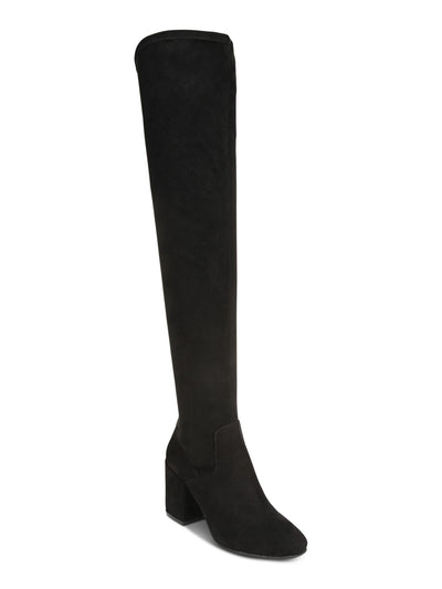 BAR III Womens Black Zipper Padded Gabrie Round Toe Block Heel Heeled Boots 11 M