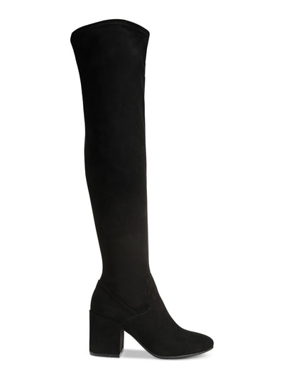 BAR III Womens Black Zipper Padded Gabrie Round Toe Block Heel Heeled Boots 11 M