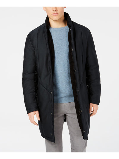 DKNY Mens Dewitt Navy Puffer Coat 42S