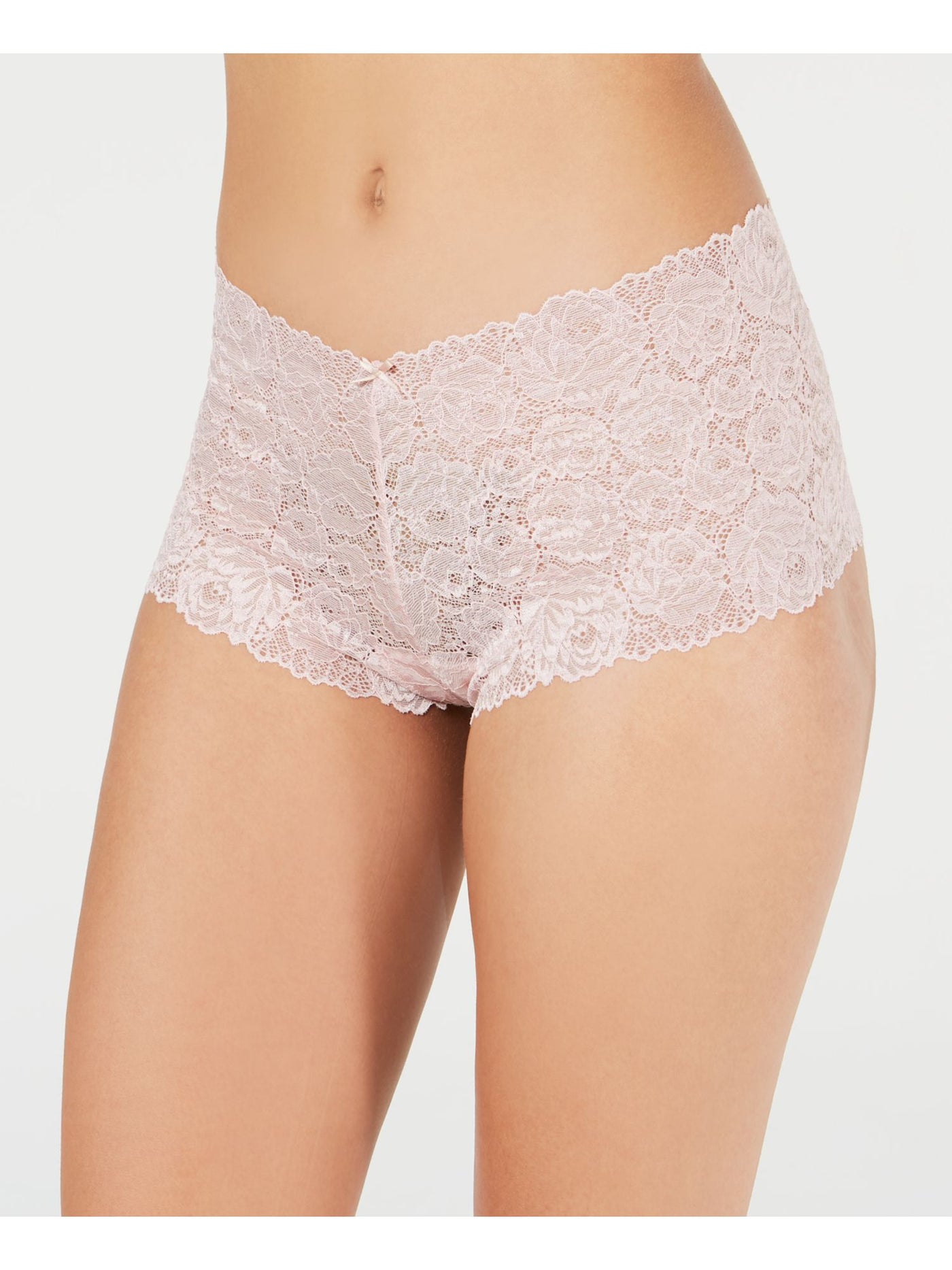 INC Intimates Pink Lace Floral Everyday Boy Short Size: XXL