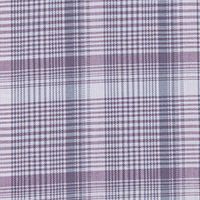 RYAN SEACREST Mens Purple Plaid Collared Dress Shirt