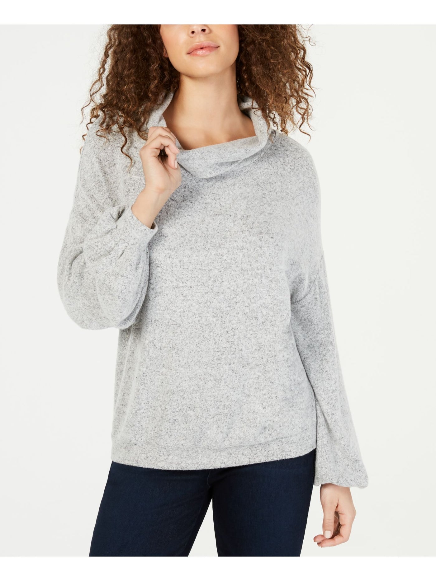 INC Womens Long Sleeve Turtle Neck Sweater