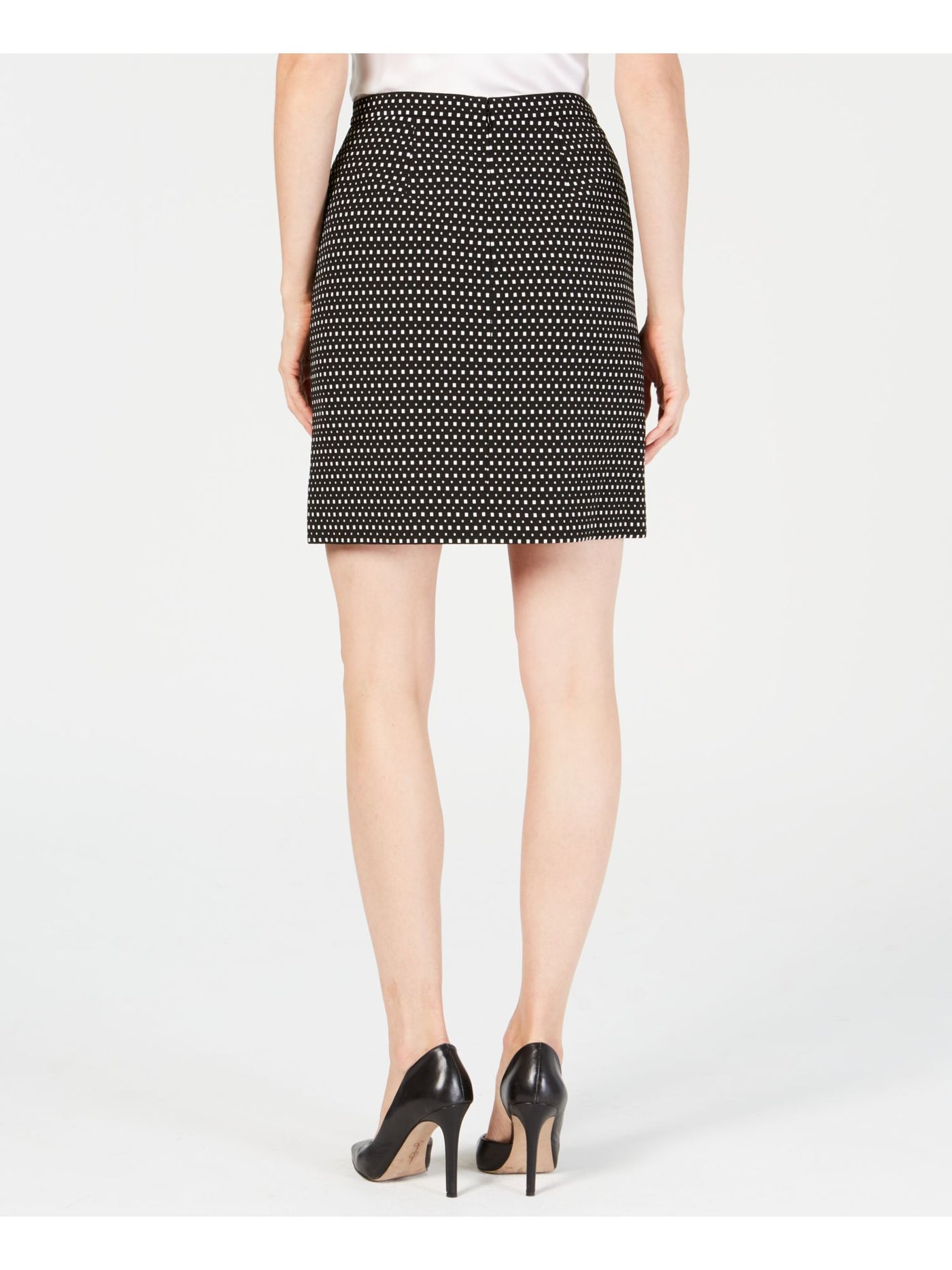 ANNE KLEIN Womens Mini Wear To Work A-Line Skirt