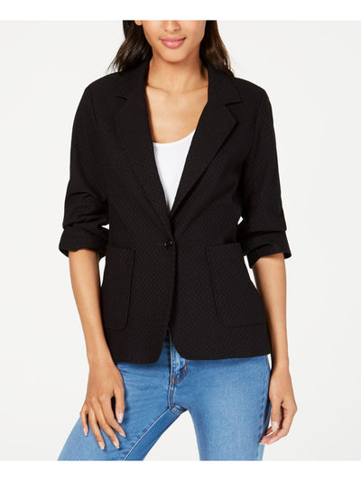 KAREN KANE Womens Black Blazer Jacket Size: XS