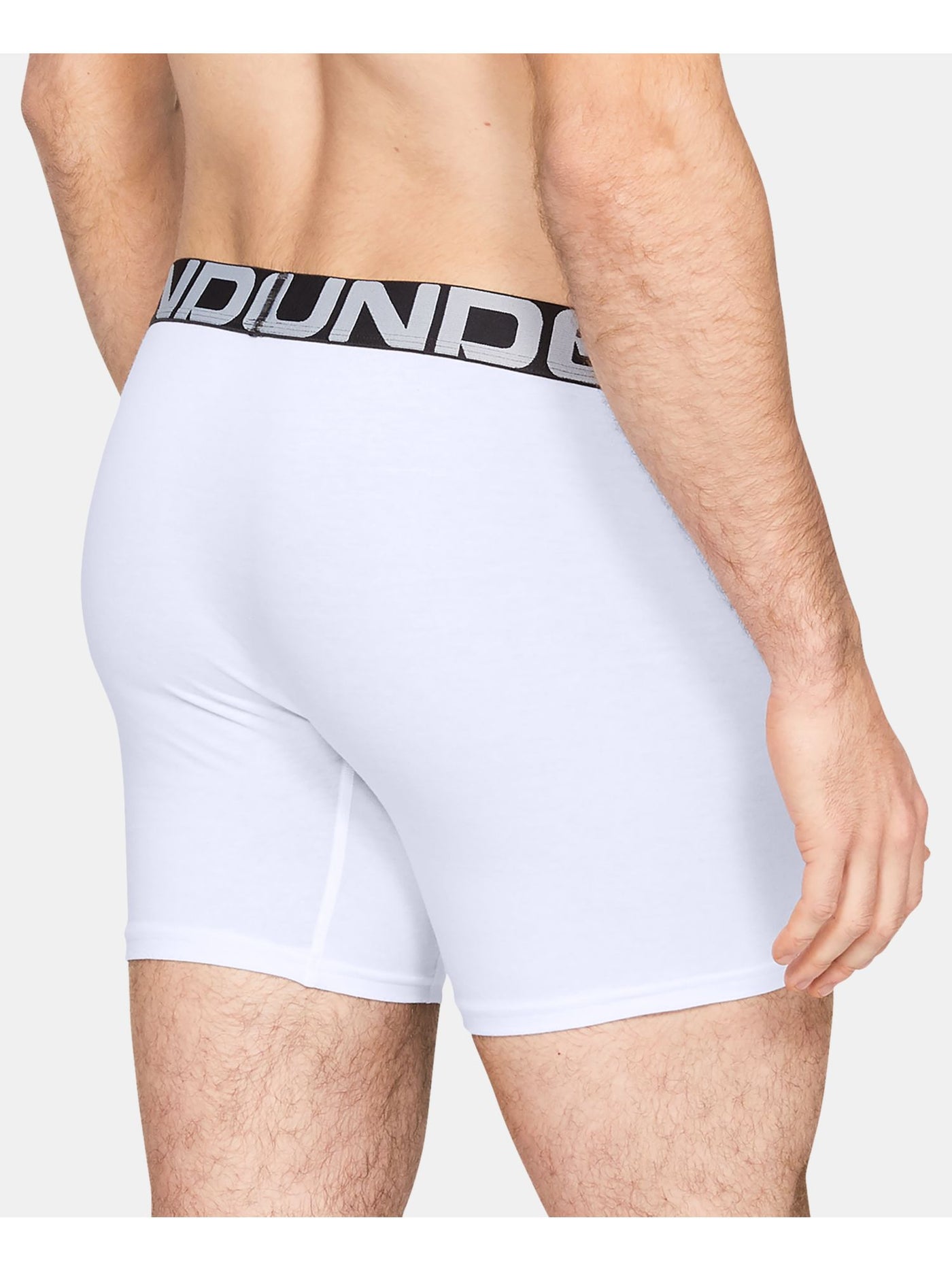 UNDER ARMOUR Intimates White Boxer Brief Underwear L