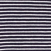 MAISON JULES Womens Ruffled Striped Short Sleeve Jewel Neck Above The Knee Shift Dress