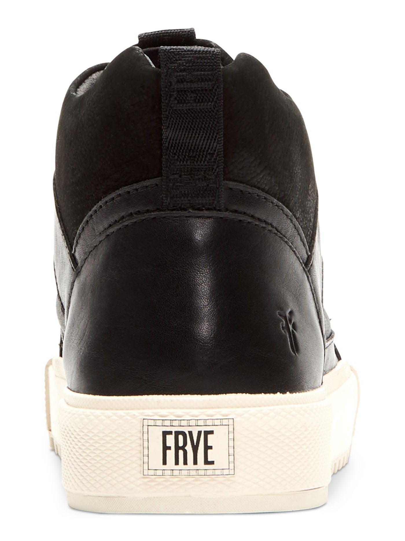 FRYE Womens Black Lug Sole Comfort Gia Round Toe Platform Lace-Up Athletic Sneakers Shoes 7.5 M
