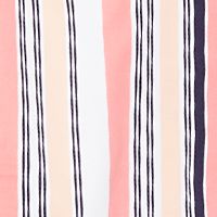 MAISON JULES Womens Striped Spaghetti Strap V Neck Midi Fit + Flare Dress