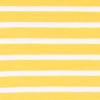 MAISON JULES Womens Gold Striped Short Sleeve Tie Neck Top