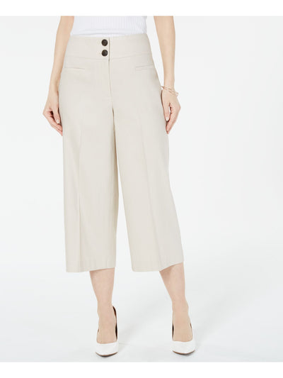ALFANI Womens Cropped Wide Leg Pants