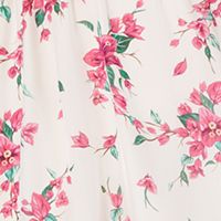 RACHEL ZOE Womens Cold Shoulder Floral Short Sleeve Mini Fit + Flare Dress