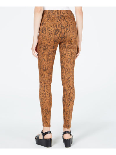 REWASH Womens Brown Printed Pants 5R\W27