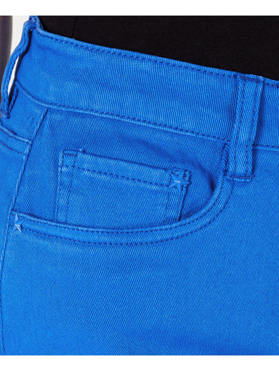 DOLLHOUSE Womens Blue Mini A-Line Skirt Juniors 1