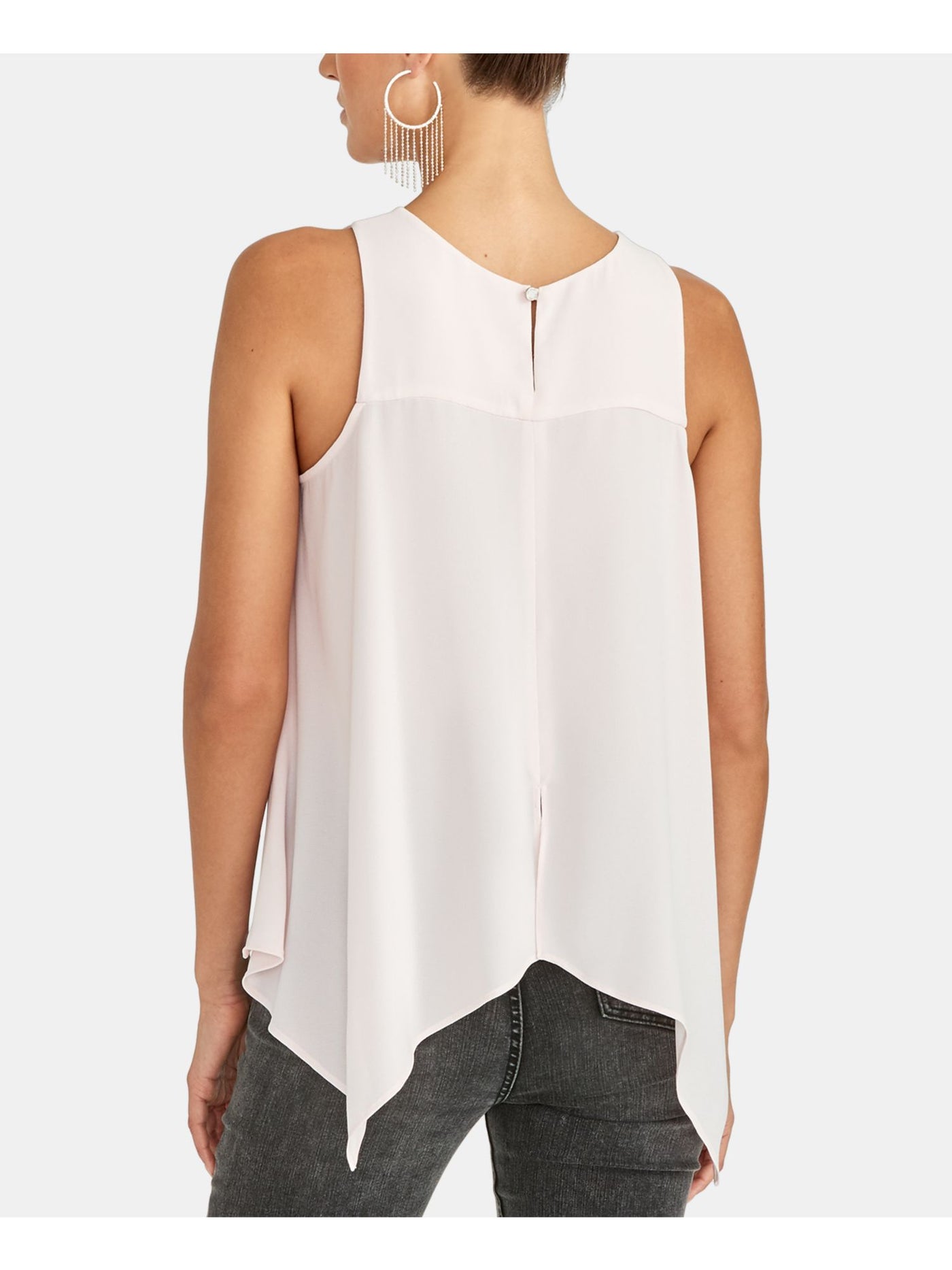 RACHEL ROY Womens Pink Sleeveless Tank Top S